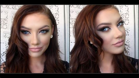 Prom Makeup Tutorial Full Coverage Glam Youtube