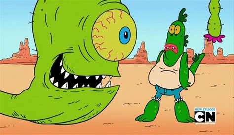 Image Cactus Alien And Mr Gus In Jorts 1png Uncle Grandpa Wiki