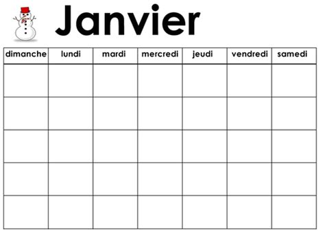 French Language Calendar Days And Months Teaching Resources
