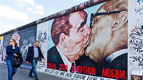 Iconic Murals On The Berlin Wall
