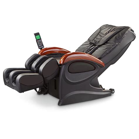 Deluxe Shiatsu Massage Chair Black 299928 Massage Chairs And Tables At Sportsman S Guide