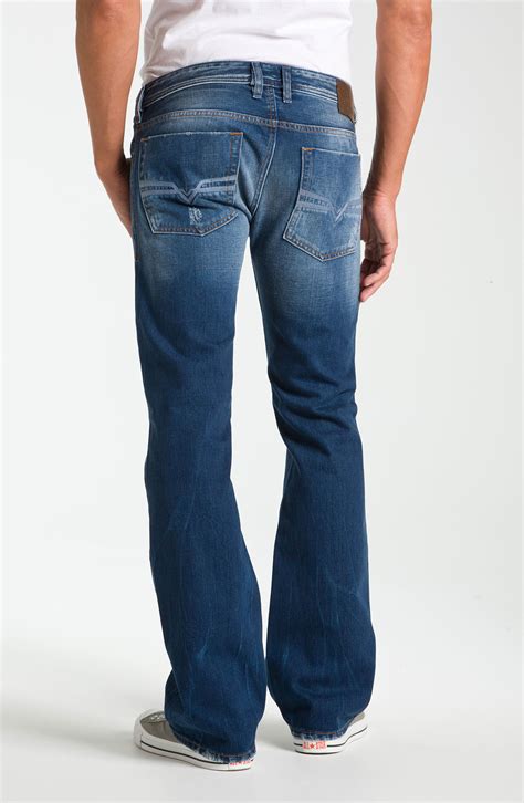 Diesel Zatiny Bootcut Jeans In Blue For Men 885w Lyst