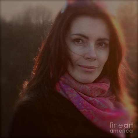Lady Adel Rise Sunshine Portrait Photograph By Andrzej Goszcz Fine