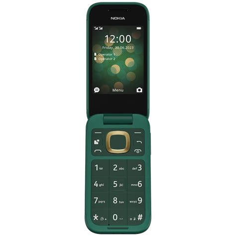 Nokia 2660 Flip Mobiltelefon Grønn Elkjøp
