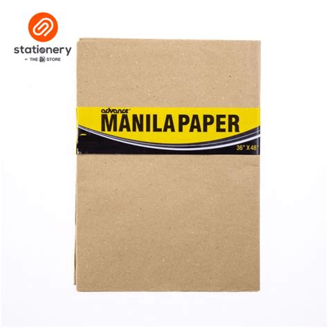 Manila Paper 36x48 5 Sheets Per Pack Lazada Ph