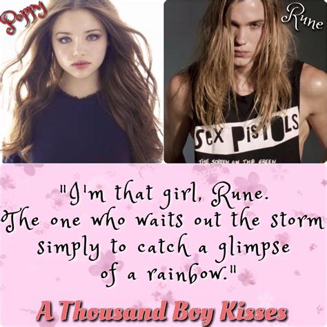 A thousand boy kisses reminds you that life is short, enjoy it all, be grateful for every day, surround yourself with those you love and love hard, love like your heart could burst. A Thousand Boy Kisses by Tillie Cole #PoppyAndRune # ...