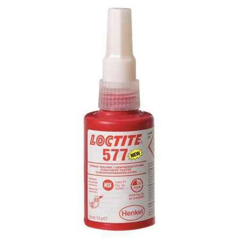Loctite 2068749 Pipe Thread Sealant50mlmediumyellow Loctite 577