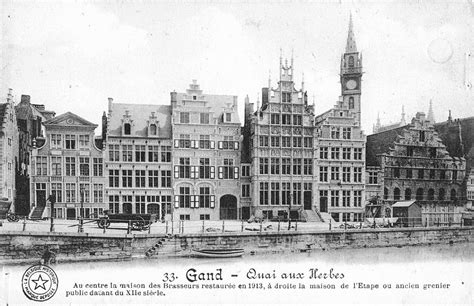 La Belgique Dantan Gand Gent Entre 1870 Et 1935 Gand Achter Sickel