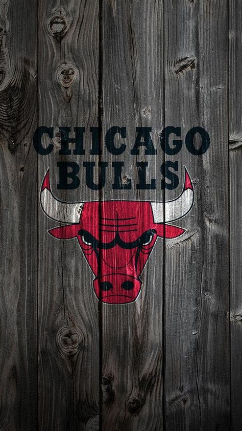 Chicago Bulls Logo Iphone Wallpaper Lock Screen 2021 Nba Iphone Wallpaper