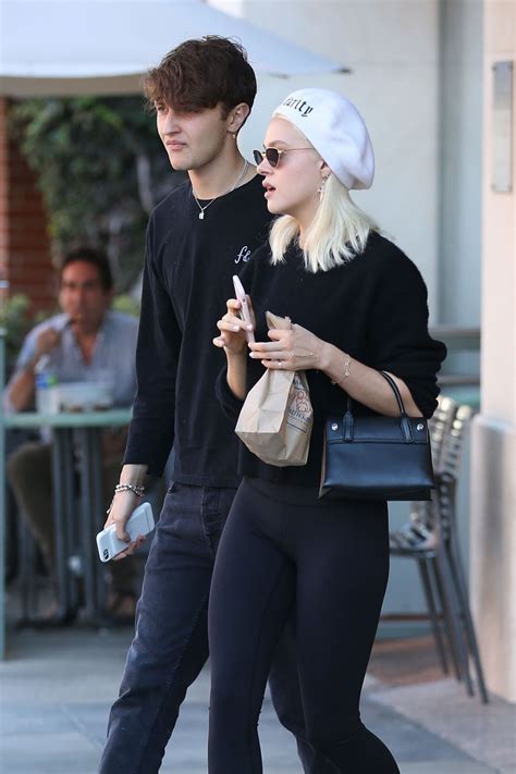 Nicola Peltz and Anwar Hadid Wear Matching Black Outfits - Beverly