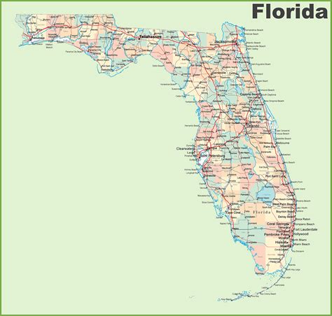 Alphabetical List Of Cities In Florida