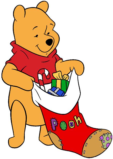 Winnie the Pooh Christmas Clip Art 2 | Disney Clip Art Galore
