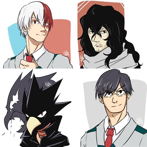 My Bnha Favorite Characters Set2 By G Cho On Deviantart
