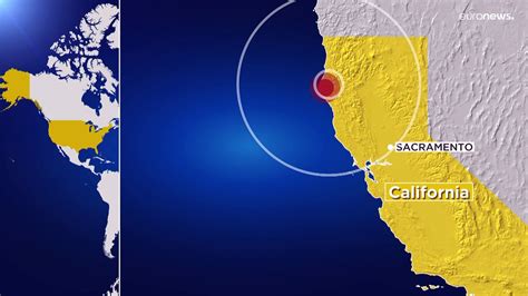 زلزال بقوة 6 4 درجات قبالة سواحل كاليفورنيا فيديو dailymotion