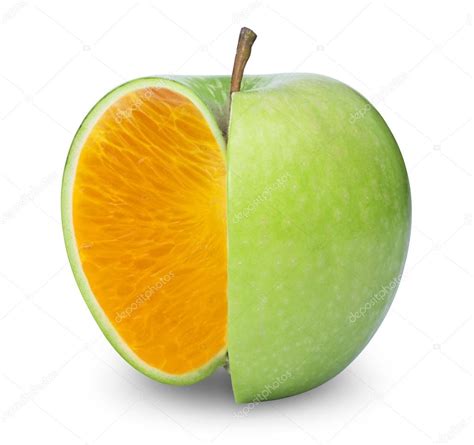 Apple Orange — Stock Photo © Hddigital 14856829