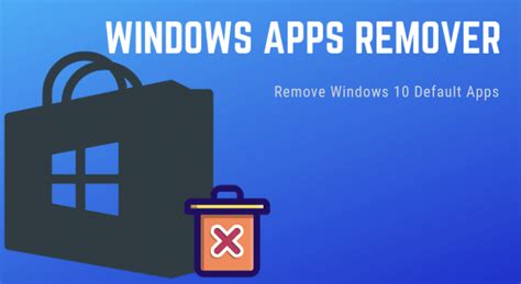 Remove Apps Windows 10 Lobits