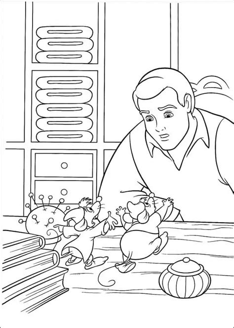 Prince Charming And The Mice Coloring Page The Best Porn Website