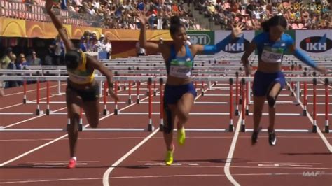 britany anderson wins 100m hurdles silver in controversial finish i am a jamaican