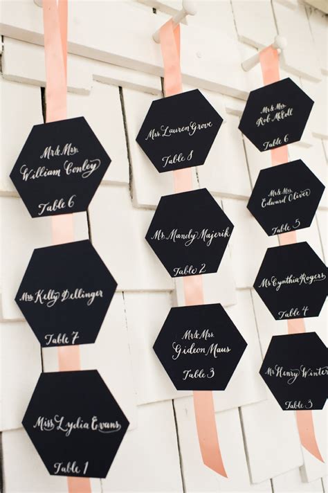 But sometimes a single, seamless chart (or even a really great display for those amazing escort cards) better meets couples' needs. 15 Escort Card Ideas | Every Last Detail