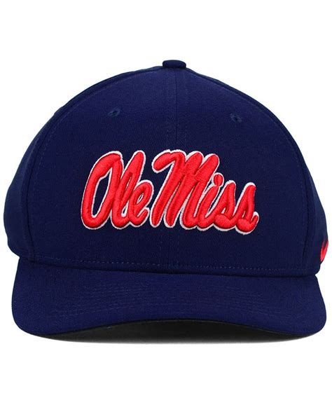 Nike Mississippi Rebels Classic Swoosh Cap And Reviews Sports Fan Shop
