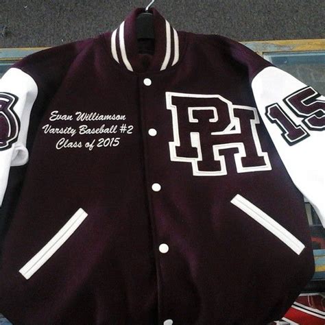 Another Piedmont Hills High School Varsity Jacket Letterman Jacket