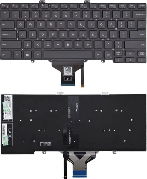 Tlbtek Backlight Keyboard Replacement Compatible With Dell