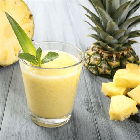 Apple Pineapple Smoothie Recipe How To Make Apple Pineapple Smoothie