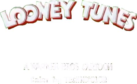 Looney Tunes Title Card 1953 1955 By Funnyrabbit566 On Deviantart