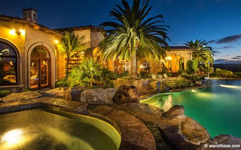 85 Million Mediterranean Mansion In San Diego Ca Homes Of The Rich