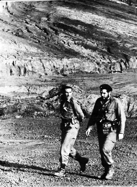 Raul Castro And Che Guevara In The Mines Of Moa Photo By Alberto Korda