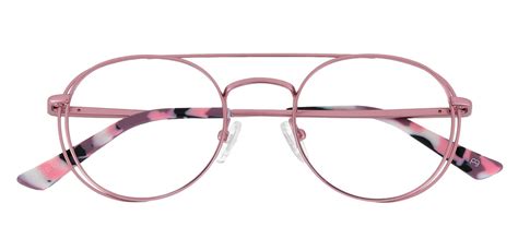 willa aviator prescription glasses rose gold women s eyeglasses payne glasses
