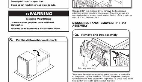 Whirlpool WDT750SAKV Manual