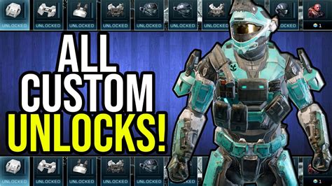 How To Unlock All Armor On Halo Reach Pc Master Chief Collection