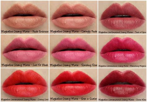 Maybelline Color Sensational Creamy Matte Lipstick Touch Of Spice