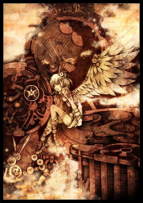 Steampunk Art Steampunk Angel By ~kkako On Deviantart Steampunk