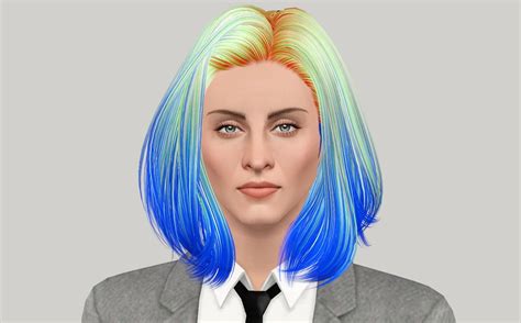 Skysims 242 Hairstyle Retextured By Fanaskher Sims 3 Hairs