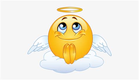 Praying Emoji Copy And Paste Angel Emoji Transparent Png