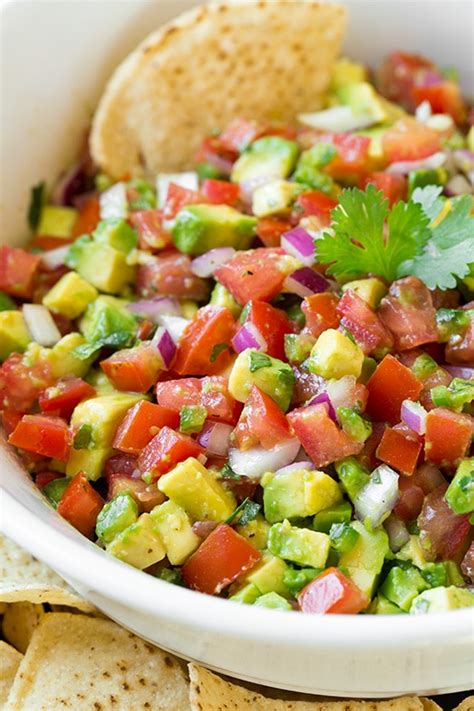 This is a nice salsa over a chicken quesadilla. Avocado Salsa Recipe - Cooking Classy