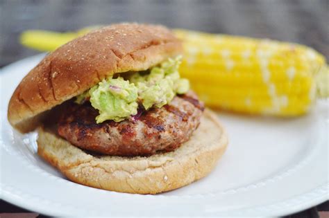 The Art Of Comfort Baking Turkey Burgers With Guacamole