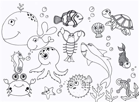 Free Printable Ocean Coloring Pages Coloring Pages Under The Sea