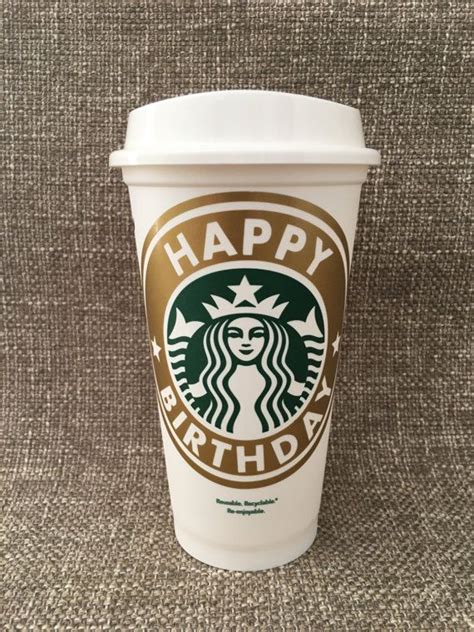 Have Your Birthday Boy Or Girl Wake Up To This Custom Starbucks Cup
