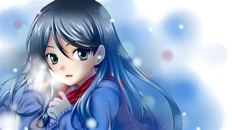 Winter Anime Wallpapers Wallpaper Cave