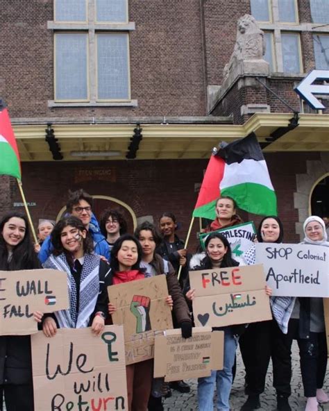 Pro Palestine Protests And Peace Marches Sweep Through The Netherlands