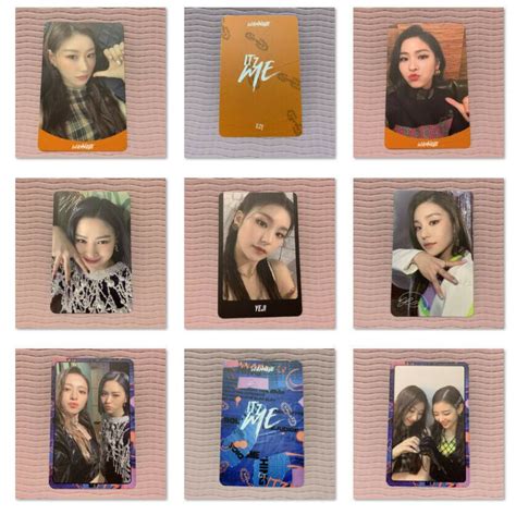 Itzy Official Photocard Only 2nd Mini Album Itz Me Photo Card Select