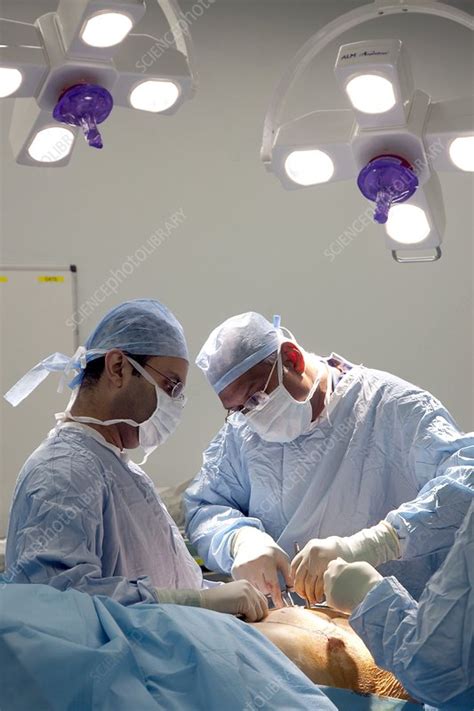 Incisional Hernia Repair Surgery Stock Image C Science