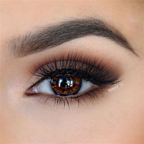 Warm Brown Smokey Eye Powderincmakeup Makeup Brown