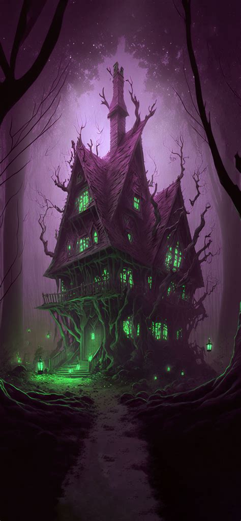 Witch House Forest Aesthetic Wallpaper Witch Wallpaper Phone