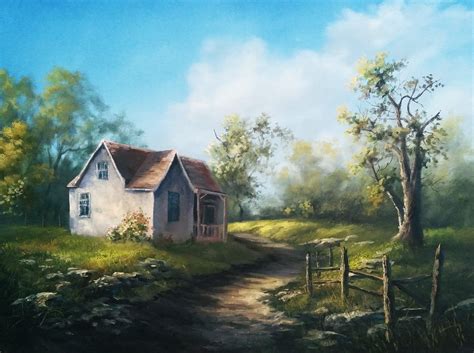 Old Farm House Oil Painting By Kevin Hill Check Out My Youtube