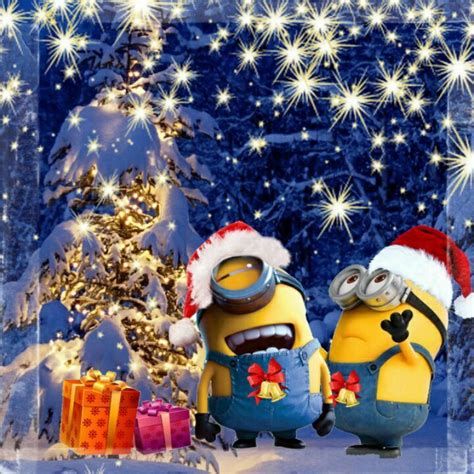 Merry Christmas Y Felix Navidad 🎄☃️🌠 Minions 2014 Cute Minions