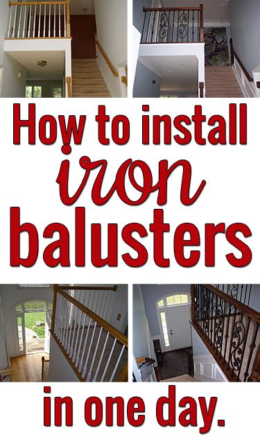 How to install stairway chair rail molding. How to install iron balusters - * View Along the Way
